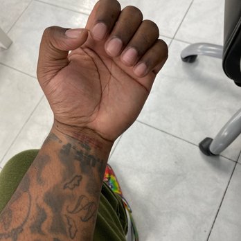 Lily Diamond Nails - Left hand - Nail Technicians Near Me - Glendale, California