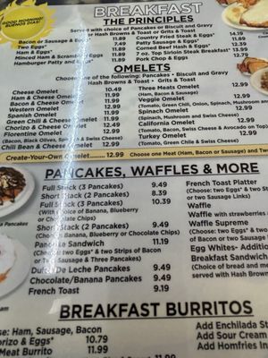 Menu photo 1 Cappy's Breakfast Cafe Tucson, AZ