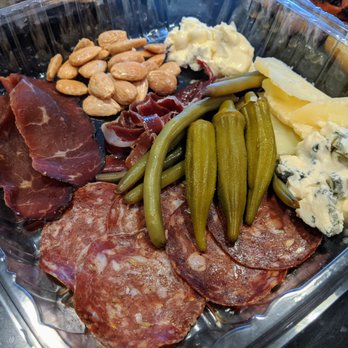 Campagnolo - Antipasti Platter to-go. Selection of Spotted Trotter cured meats and local cheeses, traditional garnish. $19. - Italian Near Me - Atlanta, Georgia