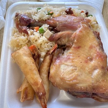 A-Chau - Combo Plate (3 Item  Rice) - Vietnamese Near Me - San Diego, California