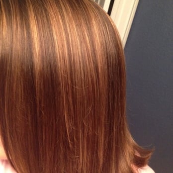 Dyanna Watts - Dyana's highlights.Superfine & natural,very close to the roots.When they grow out, they look ombré-no line. Tons of compliments! - Hair Salons Near Me