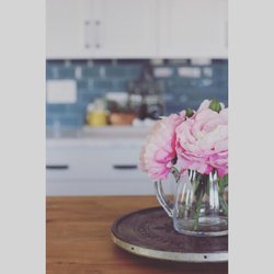 a La Mod Interiors - Butcher block countertops add so much warmth!