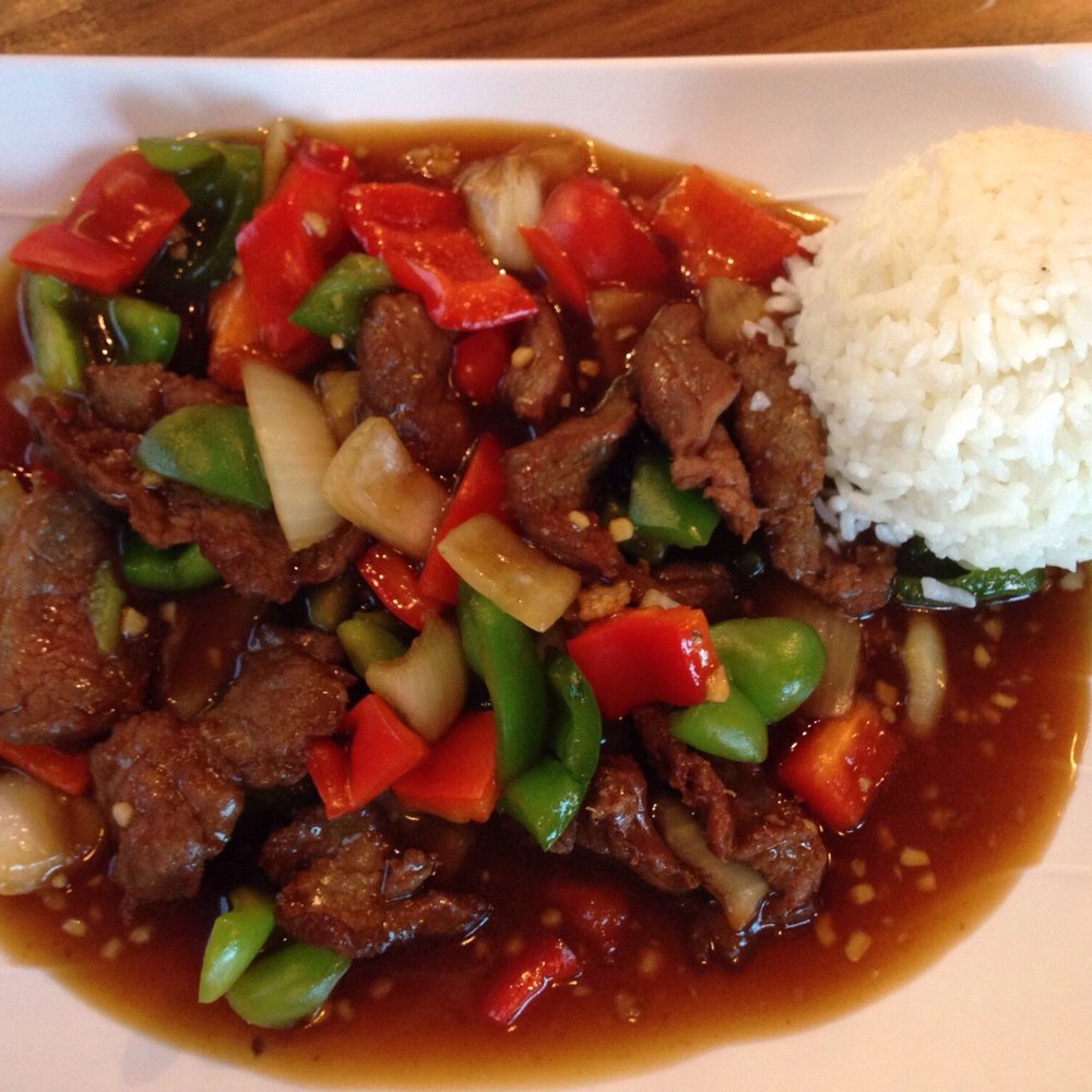 CoCo's Cafe - Pepper steak with rice - Coffee & Tea Near Me - Austin, Texas CoCo's Cafe - Pepper steak with rice - Coffee & Tea Near Me - Austin, Texas
