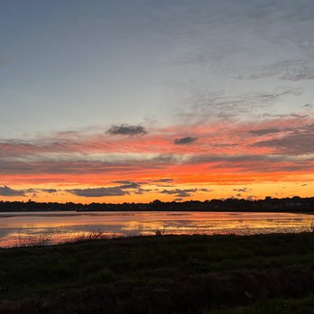Diego's - a colorful sunset over a lake - Mexican Near Me - Middletown, Rhode Island
