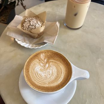 Scorpio Coffee - Pumpkin spice two ways and coffee cake - Coffee & Tea Near Me - Sacramento, California
