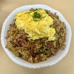 Fried Rice with Scrambled Eggs