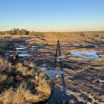 Arabia Mountain Trail - I love hiking right after it rains - Climbing Near Me - Lithonia, Georgia