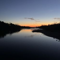 Bannister Park - The river at Bannister Park at twilight.