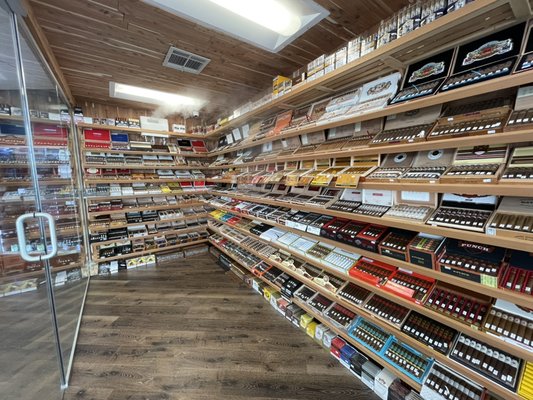 Cigars, Cigarillos, Wraps, & More! - We have a very large selection of cigars for you to choose from. New customers ask about our Yelp discount!!!