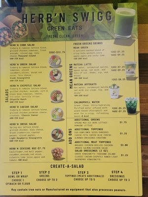 Menu photo 2 Herb’n Swigg DeSoto, TX Menu photo 2 Herb’n Swigg DeSoto, TX