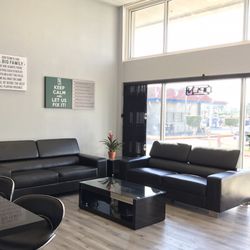 True Phone Repair waiting lounge.
