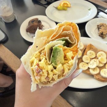 Pannikin Coffee & Tea - Bacon Egg Cheese Breakfast Burrito - Coffee & Tea Near Me - Encinitas, California