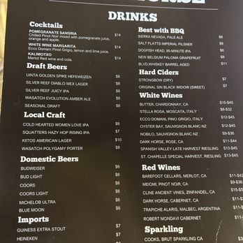 Iron Horse Restaurant - Menu - Steakhouses Near Me - Kanab, Utah