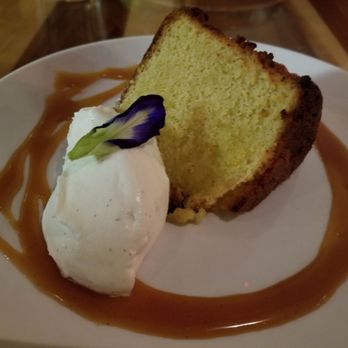 Fete - Olive Oil cake... warmed up... yumm! - New American Near Me - Honolulu, Hawaii Fete - Olive Oil cake... warmed up... yumm! - New American Near Me - Honolulu, Hawaii