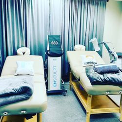 Healthy Therapeutics Medical Practice - Body Contouring Room Emsculpt and Vanquish for fat reduction and muscle building