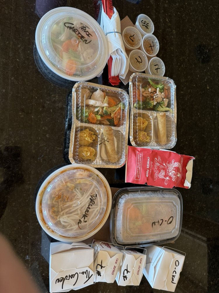 Food from Thai Kitchen