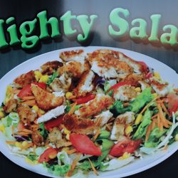Mighty Wings - Fresh made to order salads grilled or fried chicken and tossed in our wing sauces:Mighty Wings at Poinciana: 3754 pleasant hill rd kissimmee