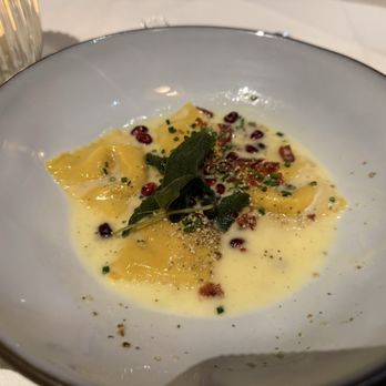 Lunetta Dining Room & Bar - Butternut Squash Ravioli - New American Near Me - Santa Monica, California