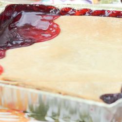 Smoked BBQ Elkins - Blackberry Cobbler