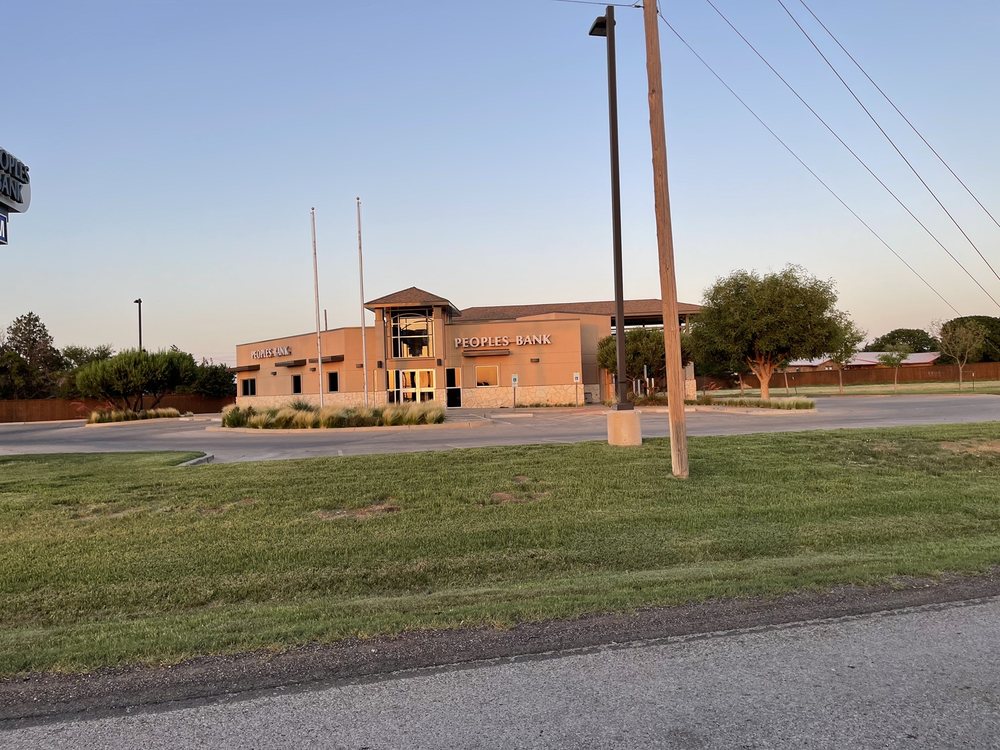 PEOPLES BANK Updated August 2024 7503 Hwy 84, Shallowater, Texas