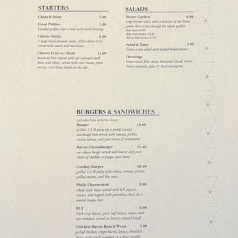 Rogue Local - Lunch menu - Steakhouses Near Me - Broken Bow, Oklahoma