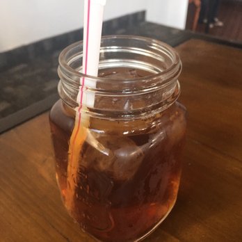FairPour - Iced tea we got instead of iced coffee by mistake.  How do you mistake that ?? - Coffee & Tea Near Me - Fairport, New York