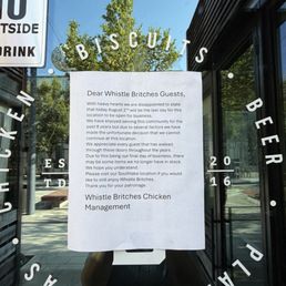CLOSED LOCATION AS OF AUGUST 2nd 2026 CLOSED LOCATION AS OF AUGUST 2nd 2026