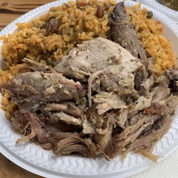 Torres Cafe - My favorite pernil con arroz - Puerto Rican Near Me - Perth Amboy, New Jersey