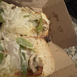 Domino's Pizza - Ordered place 8/9/24. Suppose to be a Philly cheese steak sandwich. You can clearly tell there was no steak.