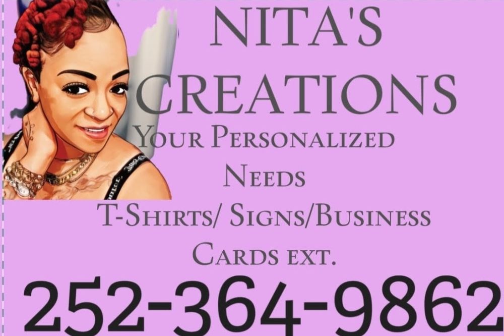 NITA’S CREATIONS Greenville, North Carolina Graphic Design Phone