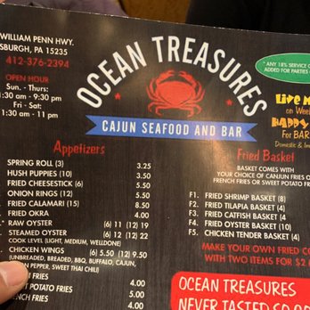 Ocean Treasures - Appetizers - Seafood Near Me - Pittsburgh, Pennsylvania Ocean Treasures - Appetizers - Seafood Near Me - Pittsburgh, Pennsylvania