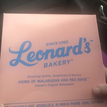 Leonard's Bakery - The iconic Leonard's pink box. - Bakeries Near Me - Honolulu, Hawaii Leonard's Bakery - The iconic Leonard's pink box. - Bakeries Near Me - Honolulu, Hawaii