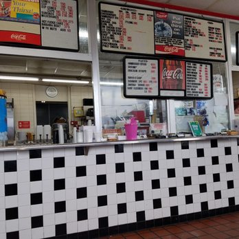 Better Burger - menus on the wall of a fast food restaurant - Burgers Near Me - Troy, North Carolina