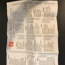 Lin's Kitchen - Menu