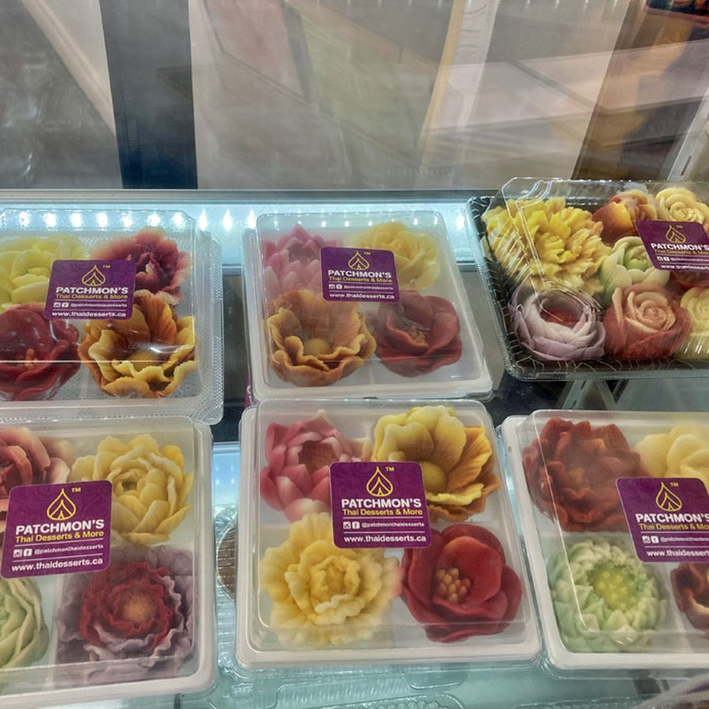 Patchmon's Thai Desserts & More - Coconut Jellies - so colourful! - Desserts Near Me - Toronto, Ontario
