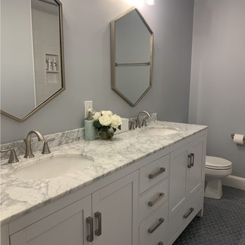 Woodworks Custom Homes - After: Guest bathroom! - General Contractors Near Me