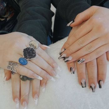 Oriental Nails - 2 recent sets from my last trip! - Nail Salons Near Me - West Chester, Pennsylvania