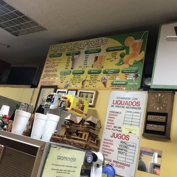 Velarde's Fruits - Inside of the place - Juice Bars & Smoothies Near Me - Los Angeles, California