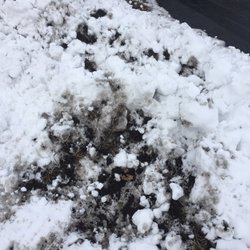 Acres Group - They drive their plows across the lawn, ripping up grass and even dirt. Grass needs re-seeding every spring.
