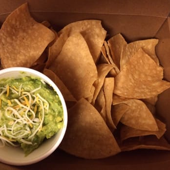 The Taco Stand - Chips w/Guacamole - Cheap and very worth it... - Tacos Near Me - Encinitas, California