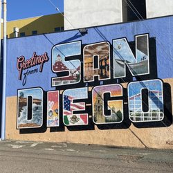 Greetings From San Diego Mural By Greetings Tour