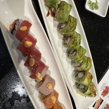 Otoro Sushi - 3amigo roll and caterpillar roll - Japanese Near Me - Scotts Valley, California Otoro Sushi - 3amigo roll and caterpillar roll - Japanese Near Me - Scotts Valley, California