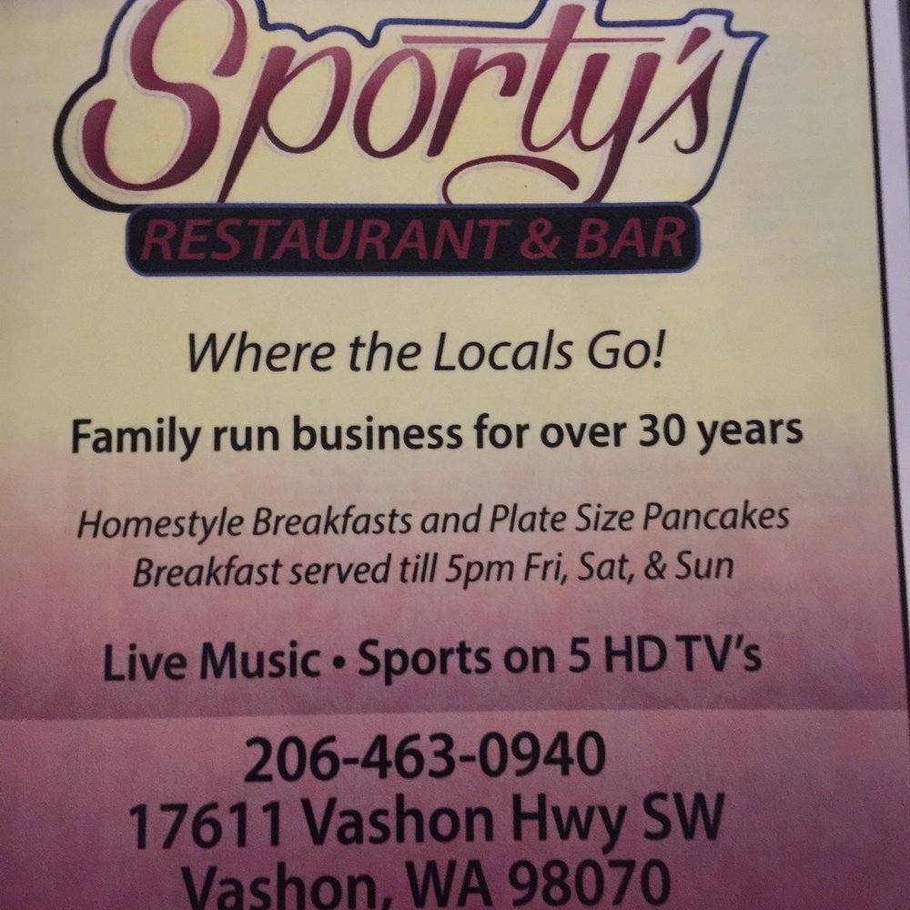 Sporty's - Sports Bars Near Me - Vashon, Washington Sporty's - Sports Bars Near Me - Vashon, Washington