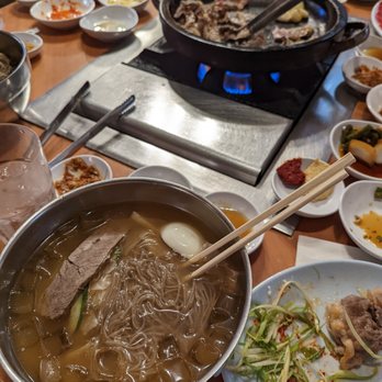 Cho Sun Ok Restaurant - Naengmyeon, cold vinegary noodles, best way to end any kbbq sesh - Korean Near Me - Chicago, Illinois Cho Sun Ok Restaurant - Naengmyeon, cold vinegary noodles, best way to end any kbbq sesh - Korean Near Me - Chicago, Illinois