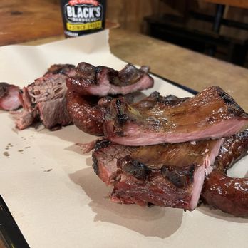 Black's Barbecue Lockhart - Brisket, jalapeno cheddar sausage, pork ribs - Barbeque Near Me - Lockhart, Texas