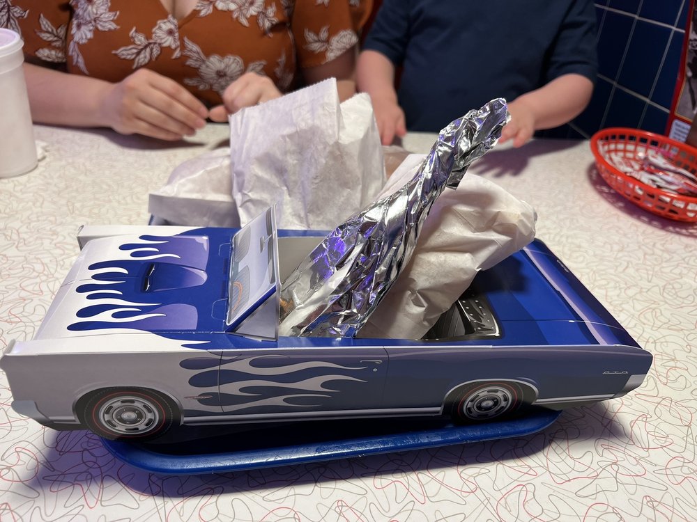 Food from Wright's Dairy Rite