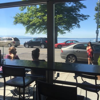 Alki Beach Park - Inside the Starbucks! - Parks Near Me - Seattle, Washington
