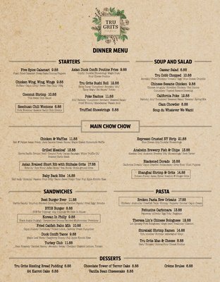 Menu photo 7 Tru Grits Anaheim, CA Menu photo 7 Tru Grits Anaheim, CA