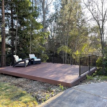 Wave Decks - Beautiful deck with iron fence - Decks & Railing Near Me - Citrus Heights, California