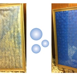 Clean Pro - Air Vent Before and After Cleaning